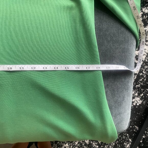 Lisa Perry x Barneys New York A-Line Mini Dress, Kelly Green, Size 6 - Picture 5 of 9